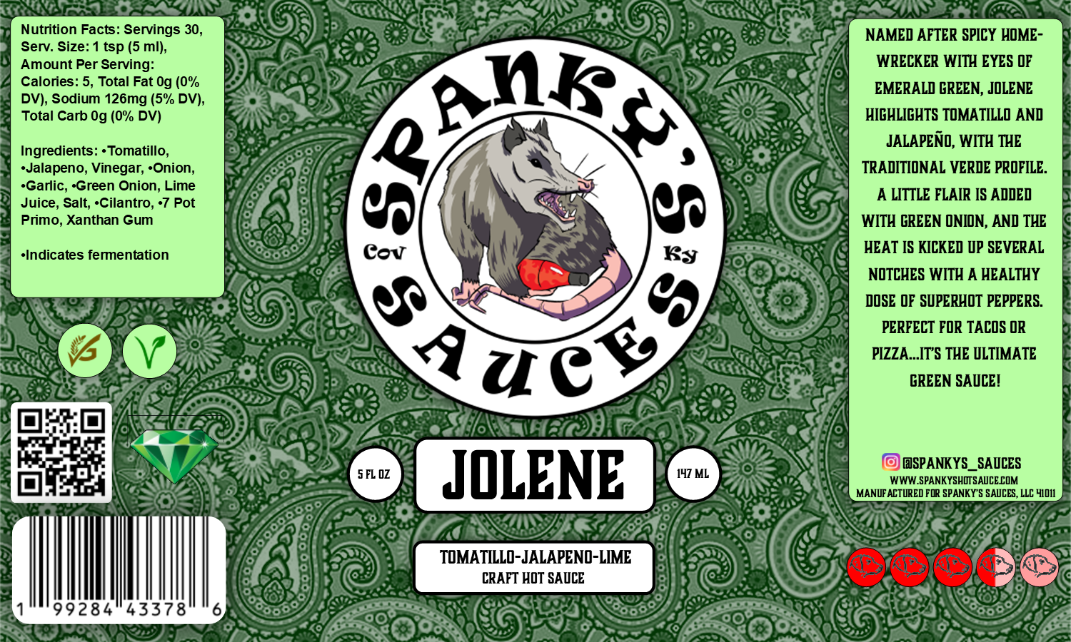Jolene - 5 oz Bottle